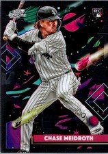 2025 Topps Cosmic Chrome Chase Meidroth #12 RC Chicago White Sox Baseball picture