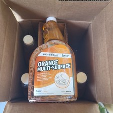 [Lot of 4] Ecolab Orange Multi-Surface Cleaner 6100063 Industrial Commercial  picture