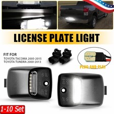 1-10 Set Truck LED Rear License Plate Light+Socket Fit Toyota Tundra 2000-13 picture