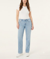 Seven7 Womens High Rise Loose Straight Leg Jeans Assorted Washes Sizes 4 6 12 14 picture
