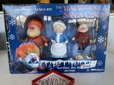 Palisades The Year Without a Santa Claus Heat Miser, Mrs. Claus, Jingle Open Box picture