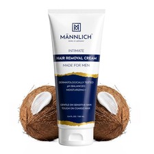 Mannlich Men Intimate Hair Removal Cream | Painless | 100ml picture