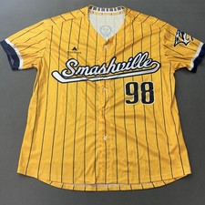 Nashville Predators Smashville Baseball Jersey Stadium Size XL #98 A136 picture