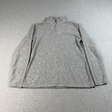 Bogner Pullover Mens Small Gray 1/4 Zip Long Sleeve Mock Neck Base Layer Hiking picture