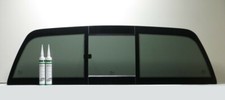 Fits 2003-2009 Dodge Ram Pickup 2500 3500 Manual Slider Back Glass Flush Mount picture