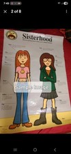 Daria No. 1644 'Sisterhood' Poster MTV 1997 - Unused/Unrolled picture