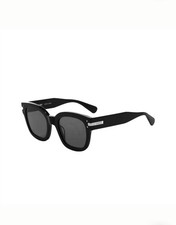 Amiri Classic Logo Sunglasses- Black / Black / Silver picture