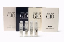4X Giorgio Armani Acqua Di Gio Men's Perfume Collection Sample Lot 4x1.2ml Spray picture