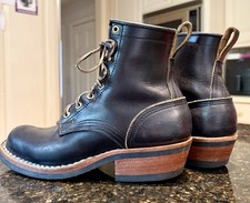 Nicks Handmade Boots Robert Black Chromexcel Men's US 7.5C picture