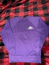 VTG 90s Knoebels Amusement Park Crewneck Sweatshirt Signal Mega Fleece Small NOS picture