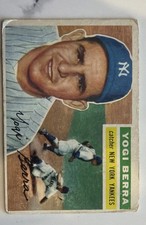 1956 Topps - Yogi Berra #110 Gray Back Ungaded picture