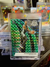 🔥 2023-24 Panini Mosaic - Elevate Victor Wembanyama #18 Green Mosaic Prizm RC🔥 picture