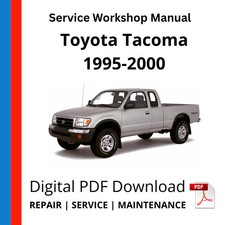 Toyota Tacoma 1995-2000 Service Workshop Manual picture
