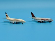 Gemini Jets 1:400 America West 737-200 2-Pack N126AW N189AW Retirement Set 2005 picture