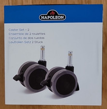 Napoleon OEM 2 Locking Caster Kit PN S82001 Replaces PN N130-0010 picture