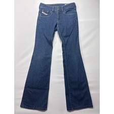Diesel Industry Women's Ronhar Flare Stretch Blue Jeans - 27x30 (26x31) picture