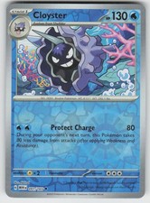 Cloyster 091/165 Uncommon 151 Pokemon Reverse Holo Near Mint picture