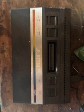 Atari 2600 Black Video Game Console With One Controller And Two Boxed Games. picture