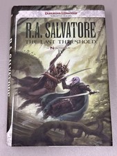 The Last Threshold Neverwinter IV Forgotten Realm 1st Hardcover RA Salvatore D&D picture