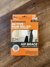 Incrediwear Active Relief Unisex Hip Brace (Right Side, XXL) Grey picture