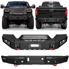 Vijay Front/Rear Bumper Fits 2015-2019 GMC Sierra 2500HD/3500HD W/LED Lights picture