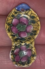 Vintage Gabriel Fourmaintraux Desvures Artisan Dollhouse Miniature Dish 1.25” picture