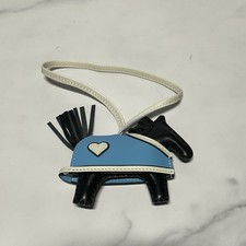 Hermes Rodeo Robeo Coeur PM Charm Lamb Black × Light Blue Anomiro X Voicesift picture