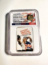 Niue 2025 $1 American Freedom 1 oz .999 Silver Proof Coin NGC Reverse PF69 picture