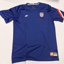 Nike USA Soccer USMNT Dri-FIT Shirt Men's Large Blue United States L picture