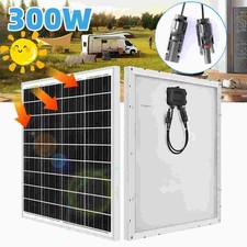 300W Watt 12V Mono Off-Grid Solar Panel PV Module for RV Marine Home Camping US picture