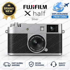 Fujifilm X Half 18MP Digital Camera Body, 10.8mm f/2.8 Lens, Silver picture