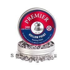 Crosman Premier .22 Cal Hollow Point Airgun Pellets 14.3 Gr 500 Count LHP22 picture