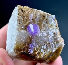 Natural  Purple Apatite Crystal Specimen From Afghanistan 330 Carat picture