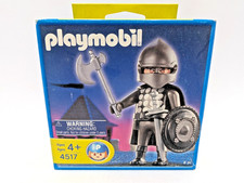 Playmobil Dark Knight Warrior Building Set Figure 4517 SEALED NEW 2003 picture