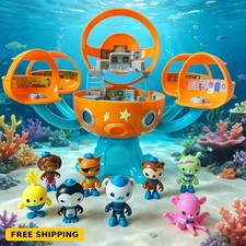 Octonauts Sound And Light Octopod Castle, Adventure Playset + 8 Figures Toys picture