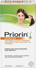 Priorin Hair Growth Vitamins With Biotin Stimulate Hair Growth 60 Count LONG EXP picture