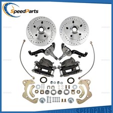 For 1965-70 Chevy Impala Belair Biscayne Stock Spindle Disc Brake Conversion Kit picture