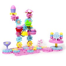 ihubdeal Kid Building Toy Gears Set Learning STEM Skill Resources Toy 93pc Set picture