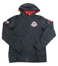 Adidas MLS Toronto FC Travel Jacket Gray/Red CF0056  picture