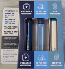 LifeStraw Water Filter Variety Pack - Prepare, Explore, and Sip + Carry Case picture