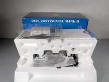 Franklin Mint 1956 Lincoln Continental Mark II 1:24 Diecast Black w/ Box picture