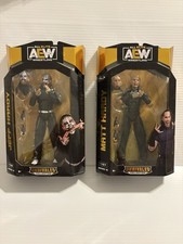AEW Unrivaled Collection Series 16 Matt Hardy & Jeff Hardy Figures. Hardy Boyz picture