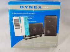  DYNEX  2 Way Indoor/Outdoor Speaker / DX-SP211 40 Watts RMS Pool Man Cave picture
