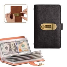 100 Envelopes Money Saving Challenge Book with Password Lock Budget Planner Cash picture