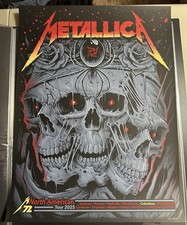 Metallica Columbus 2025 Tour Poster /520 MINT Sonic Temple picture