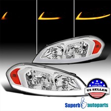 For 06-13 Chevy Impala 06-07 Monte Carlo Headlights+Switchback LED Turn signal picture