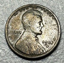 1914-S Lincoln Wheat Small Cent Brown Business picture