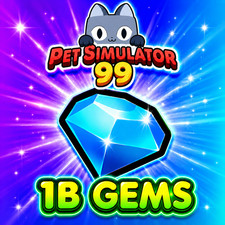 PET SIMULATOR 99 - PS99 - PET SIM 99 | 1 Billion Gems | Cheap + Fast Delivery picture