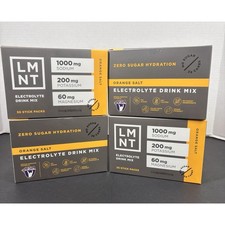 ELMNT Zero Sugar Electrolytes 120 Sticks Orange Salt Drink Powder 4 Boxes NEW picture
