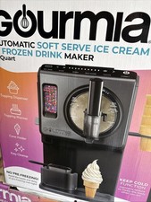 Gourmia 2 Quart Automatic Soft Serve Ice Cream and Frozen Drink Maker Used picture